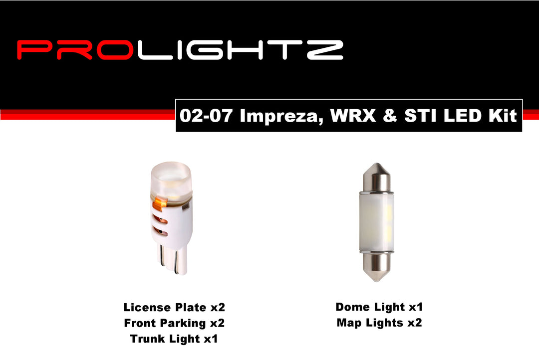 02-07 Impreza, WRX & STI LED kit-1075-1