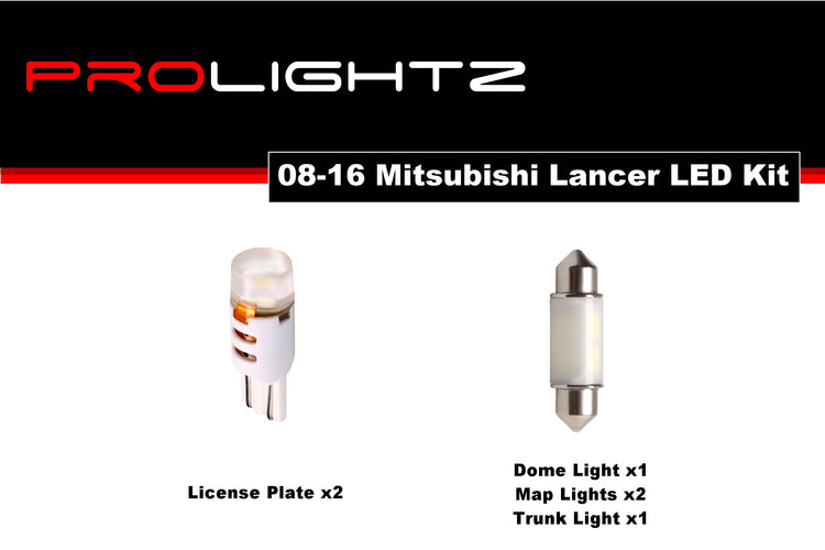 08-16 Mitsubishi Lancer LED Kit-8000-1