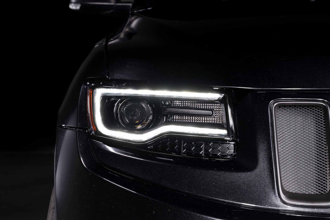 XB LED Headlights: Jeep Grand Cherokee (14-22 / Gen II / Set)