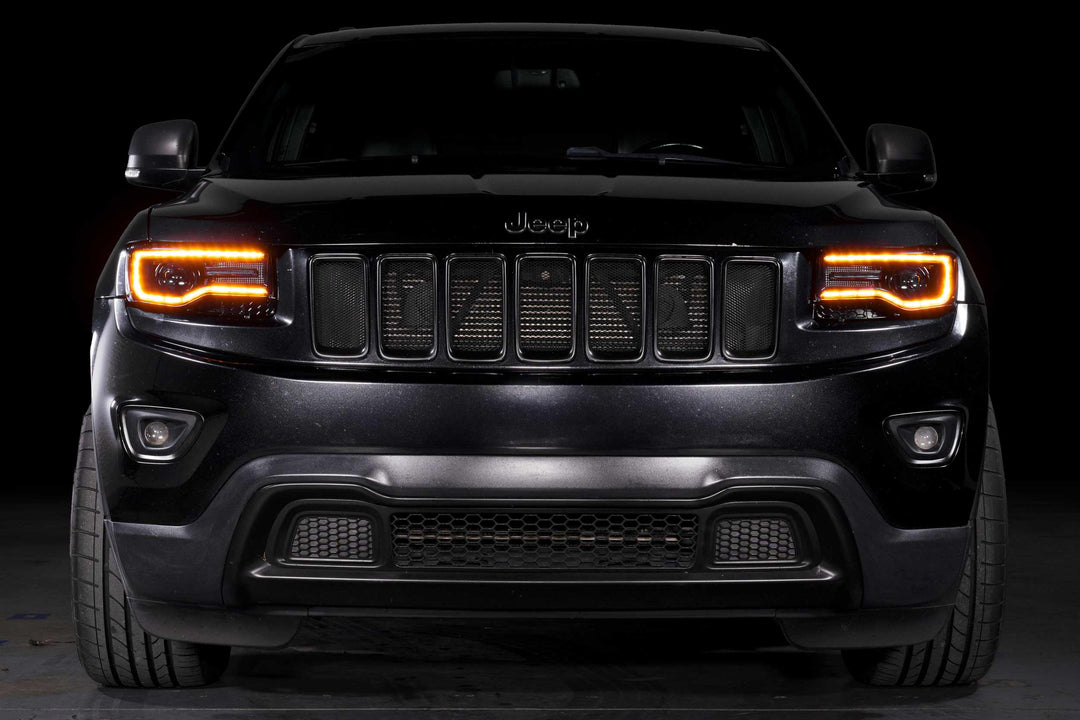 XB LED Headlights: Jeep Grand Cherokee (14-22 / Gen II / Set)