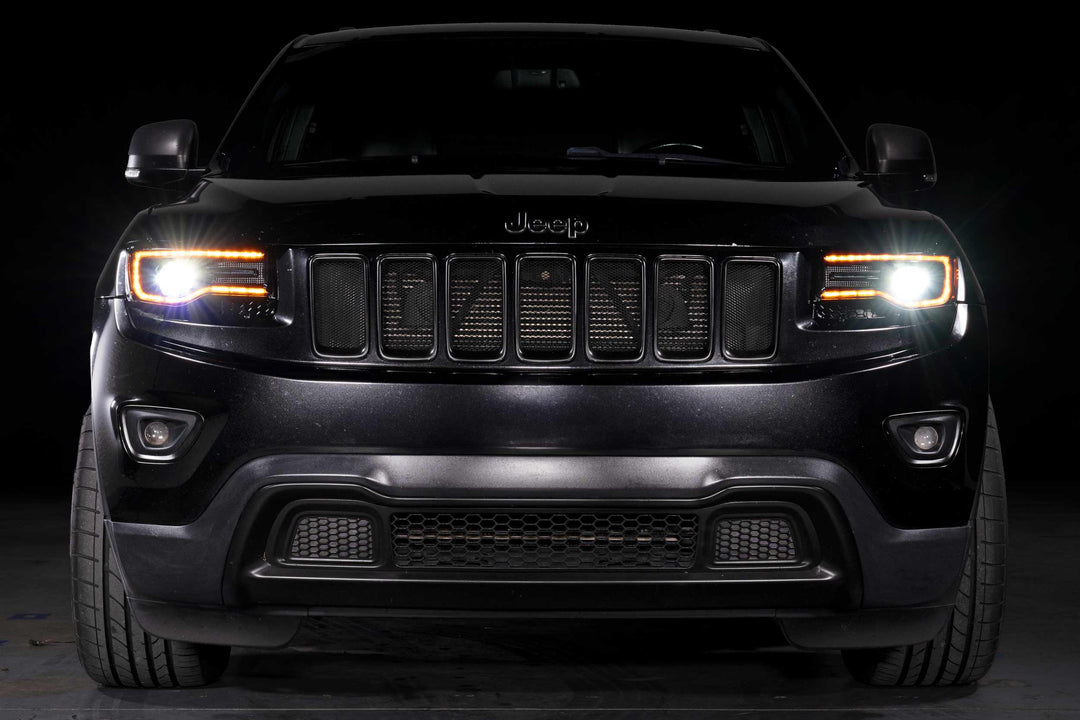 XB LED Headlights: Jeep Grand Cherokee (14-22 / Gen II / Set)