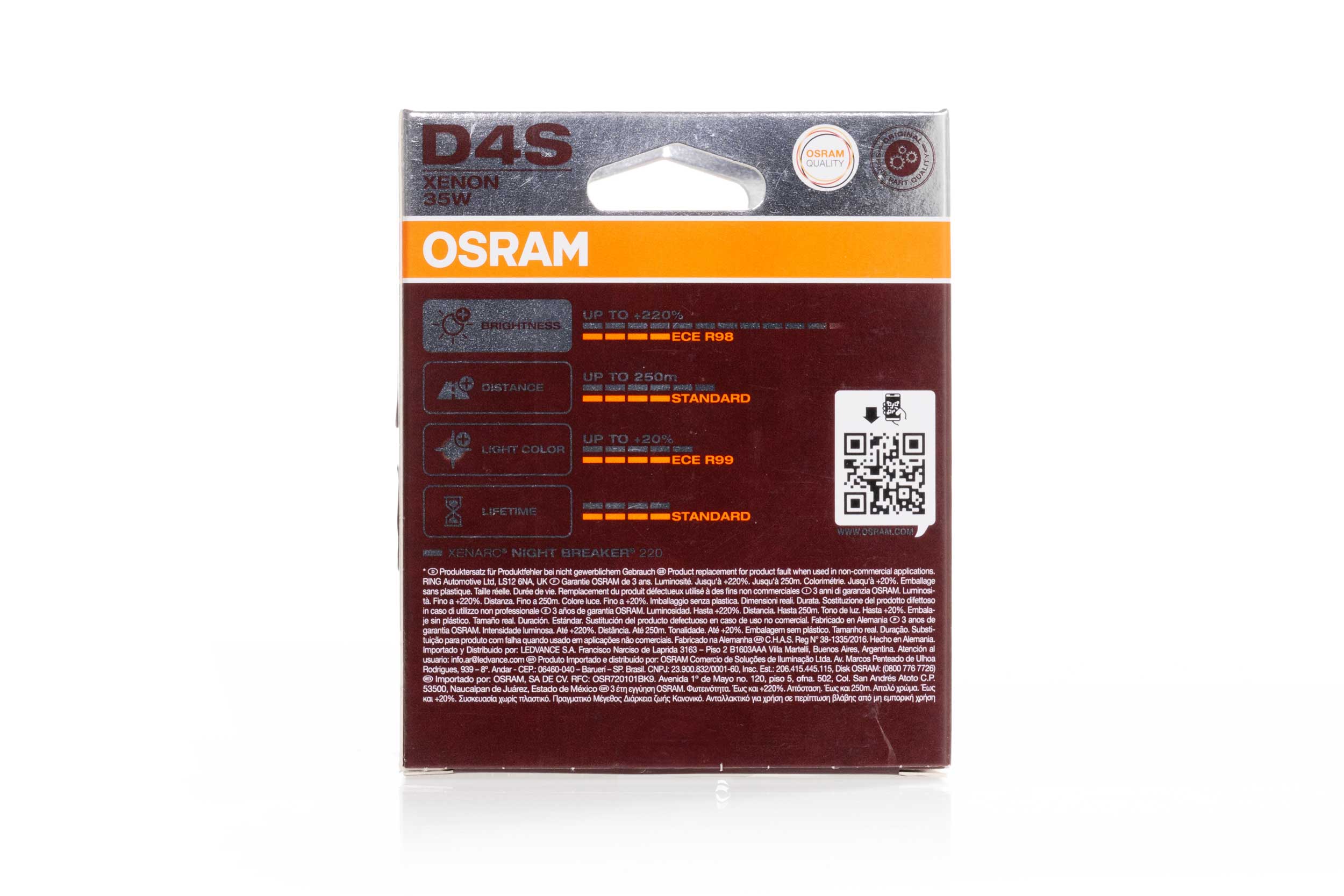 D4S: Osram 66440 Night Breaker 220 (4200K / Set)-66440XN2-4