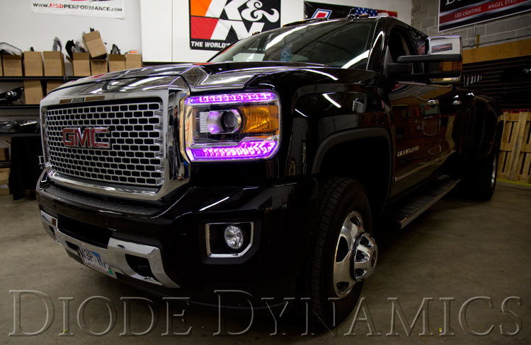 2014-2019 GMC Sierra RGBW DRL LED Boards Diode Dynamics-dd2010-3