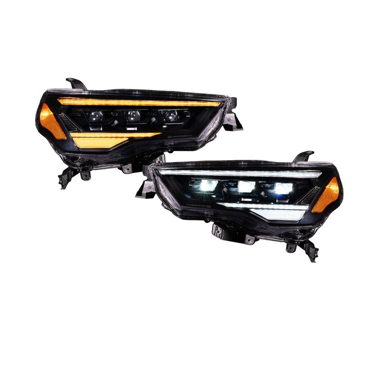 2014-2024 Toyota 4Runner Sequential LED Projector Headlights (pair)-FL0017-2