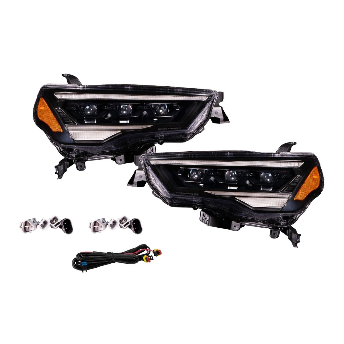 2014-2024 Toyota 4Runner Sequential LED Projector Headlights (pair)-FL0017-3