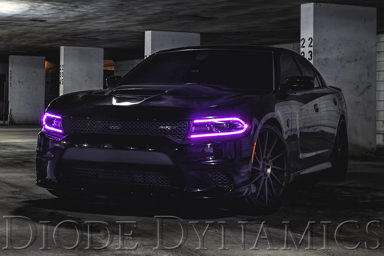 2015-2018 Dodge Charger RGBW DRL LED Boards Diode Dynamics-dd2003-1