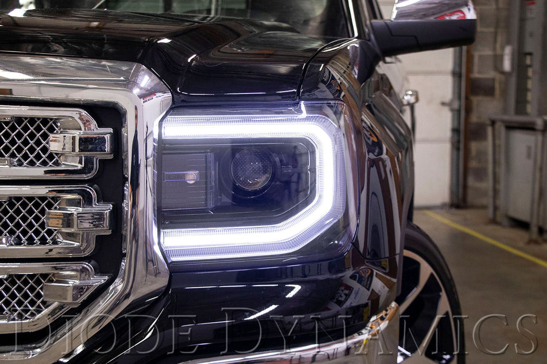 2016-2018 GMC Sierra 1500 LED Halos Diode Dynamics-dd2177-1