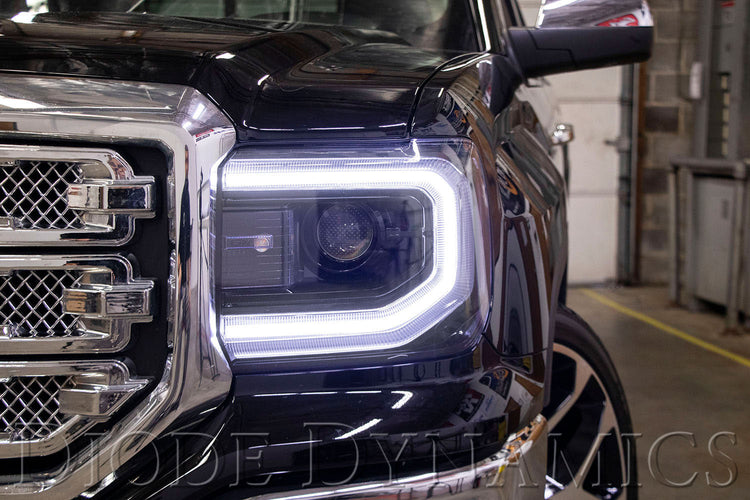 2016-2018 GMC Sierra 1500 LED Halos Diode Dynamics-dd2177-1