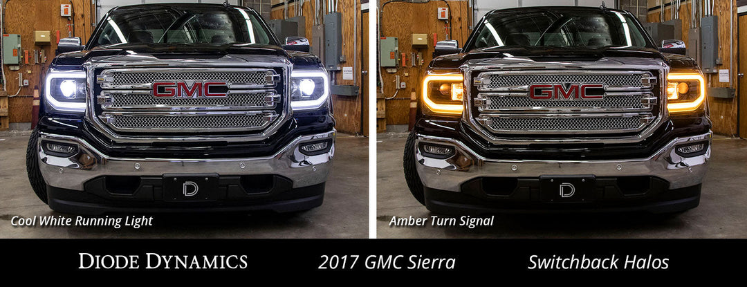 2016-2018 GMC Sierra 1500 LED Halos Diode Dynamics-dd2177-3