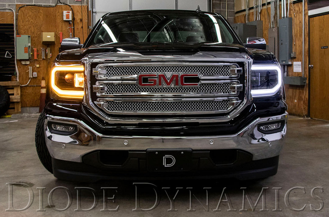 2016-2018 GMC Sierra 1500 LED Halos Diode Dynamics-dd2177-4