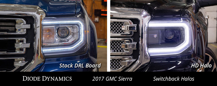 2016-2018 GMC Sierra 1500 LED Halos Diode Dynamics-dd2177-5