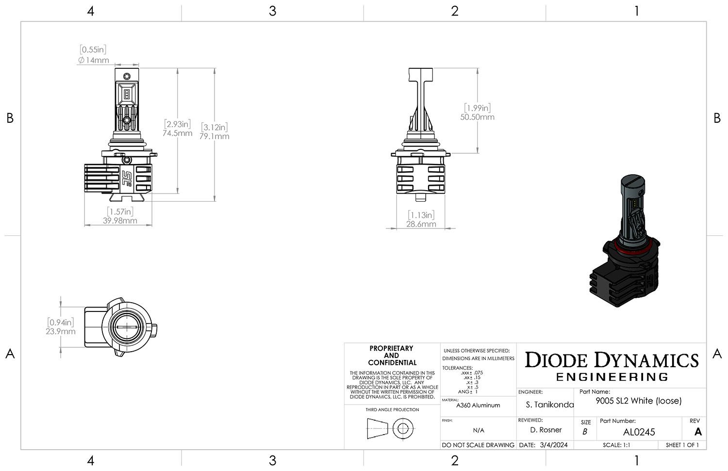 9005/9011/H10 SL2 LED Bulbs-7