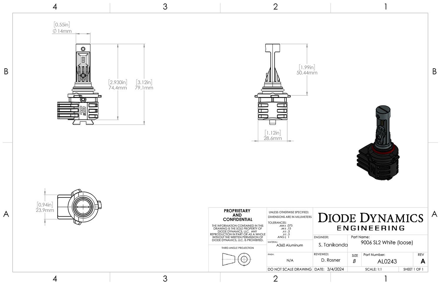 9006/9012 SL2 LED Bulbs-6