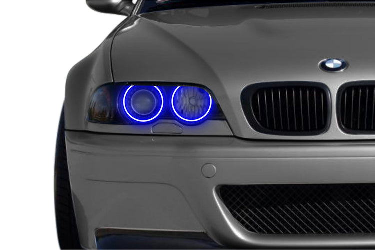 BMW 3-Series w/ OEM HID (99-05): Profile Prism Fitted Halos (Kit)-EDC01314-1