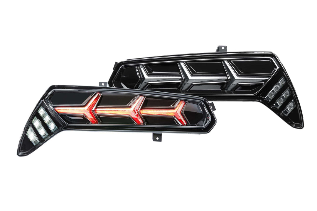 Chevrolet Corvette (14-21) (Pair / Red): Morimoto XB LED Tails-LF465-2