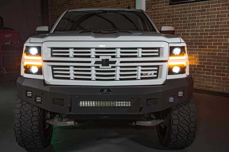 Chevrolet Silverado 1500 (14-15): Morimoto XB LED Headlights-1