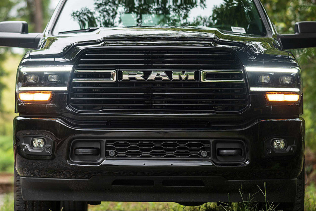 Dodge Ram HD (2019+): Morimoto XB Hybrid LED Headlights-LF704-1