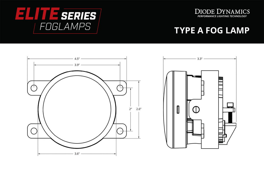 Elite Series Fog Lamps for 2005-2007 Ford Freestyle (pair)-9