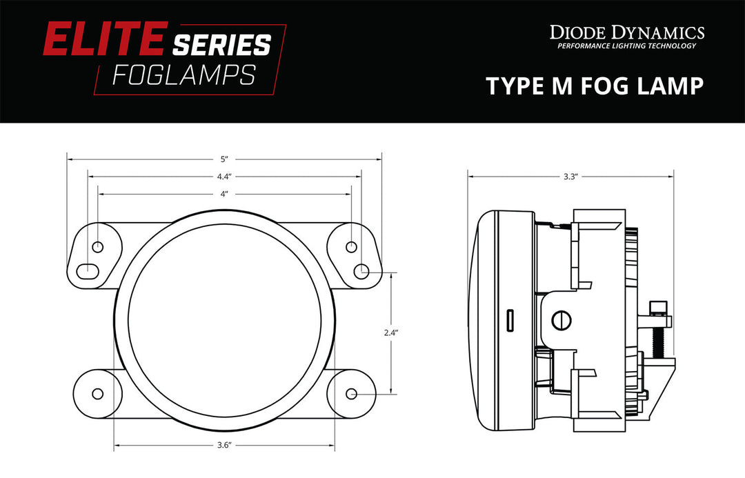 Elite Series Fog Lamps for 2005-2010 Chrysler 300 (pair)-8