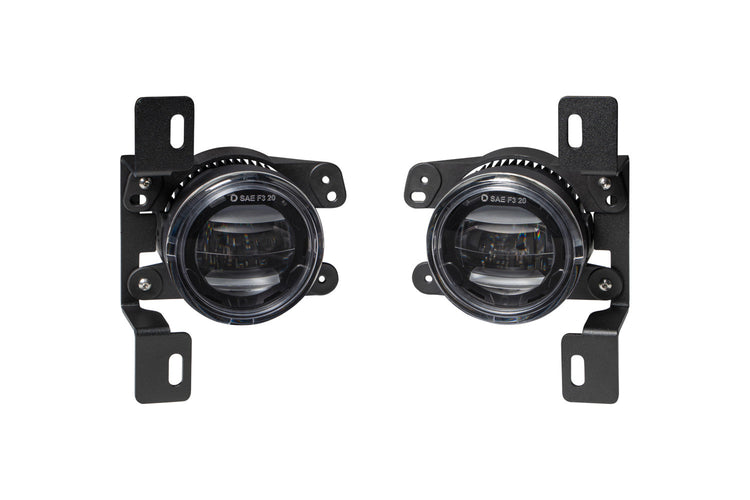 Elite Series Fog Lamps for 2007-2018 Jeep JK Wrangler w/ Steel Bumper (pair)-1