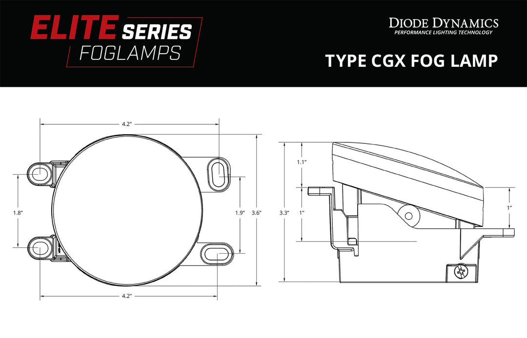 Elite Series Fog Lamps for 2011-2013 Lexus IS250 (pair)-6