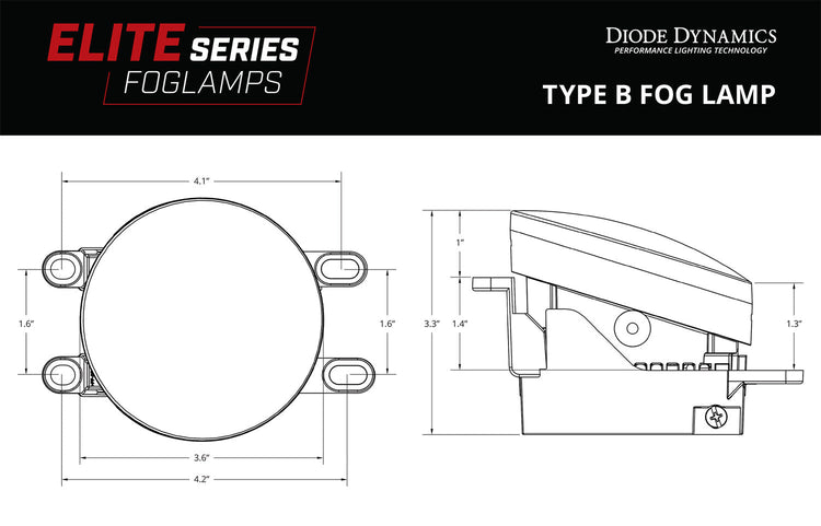 Elite Series Fog Lamps for 2015-2016 Toyota Prius (pair)-9