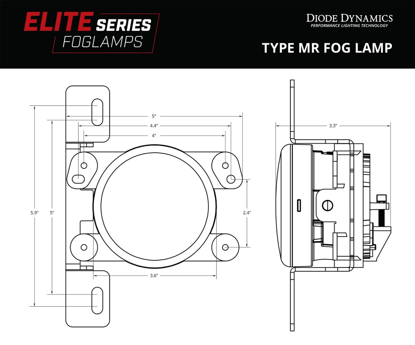 Elite Series Fog Lamps for 2018+ Jeep JL Wrangler Rubicon w/ Steel Bumper (pair)-8