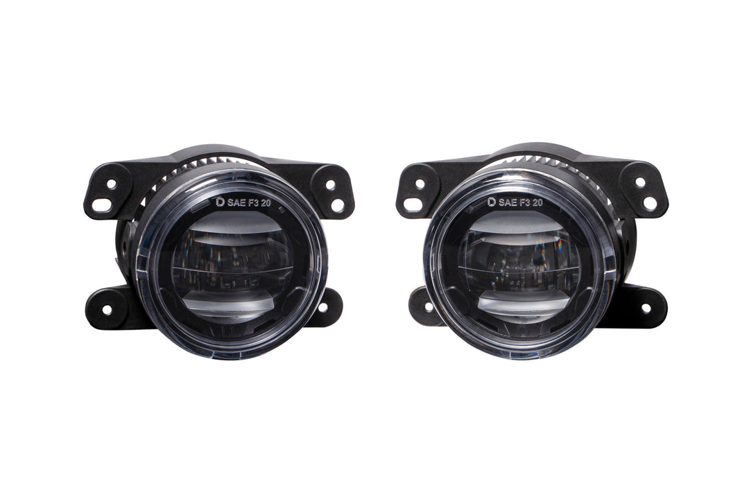 Elite Series Fog Lamps for 2020+ Jeep JT Gladiator Overland/Rubicon w/ Plastic Bumper (pair)-DD5130P-esf-1650-2