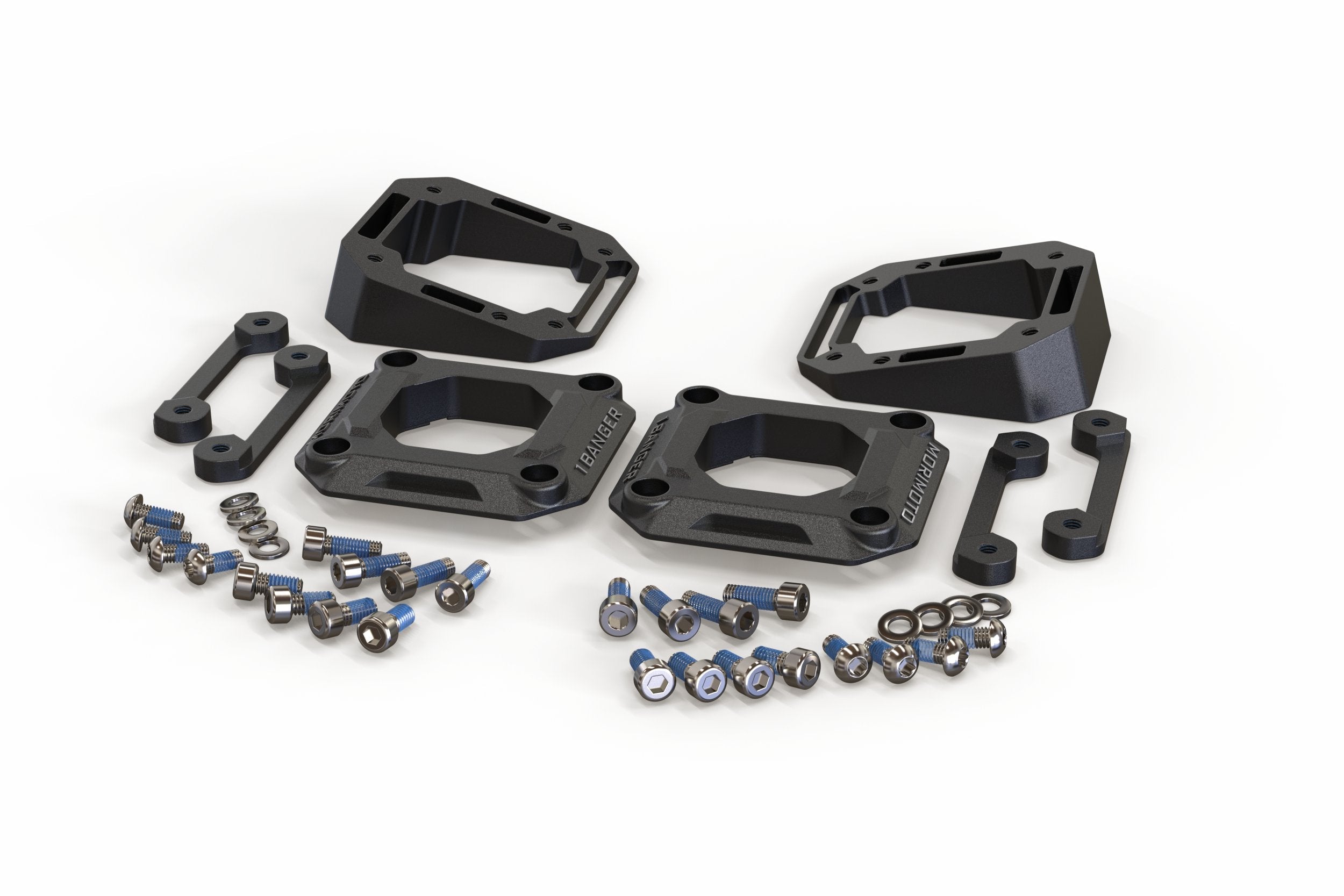 Flush or Angled Mounting Kit: Morimoto 1Banger-BAF146-3