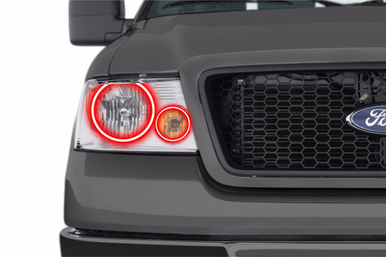 Ford F150 (04-08): Profile Prism Fitted Halos (Kit)-EDC01110-1