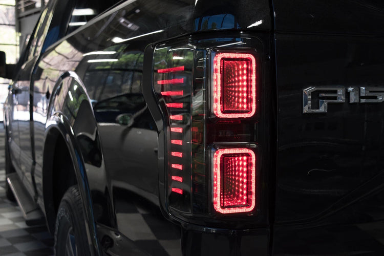 Ford F150 (15-20) (Pair / Smoked): Morimoto XB LED Tails-LF431-1