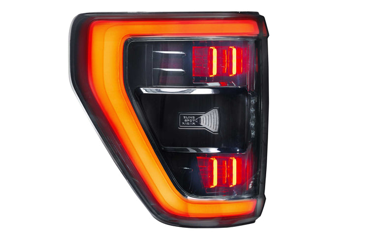 Ford F150 (2021+) (Pair / BLIS / Smoked): Morimoto XB LED Tails-LF735.2-12