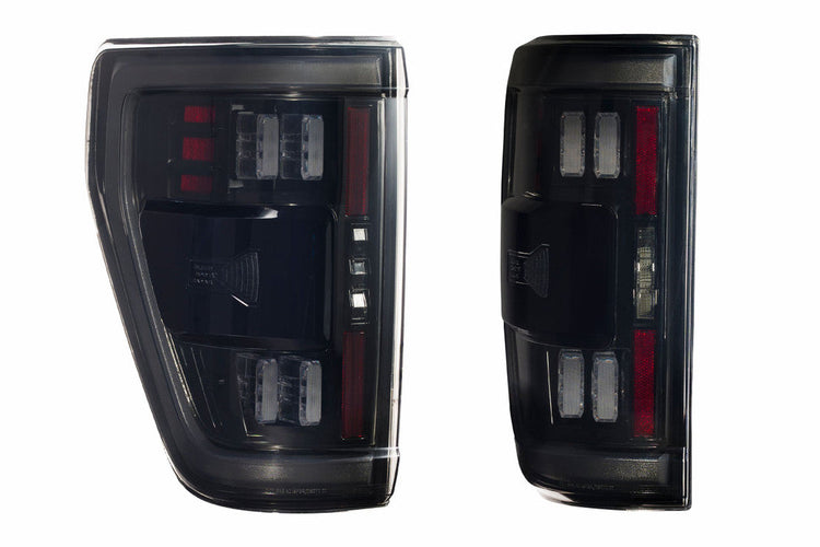 Ford F150 (2021+) (Pair / BLIS / Smoked): Morimoto XB LED Tails-LF735.2-4