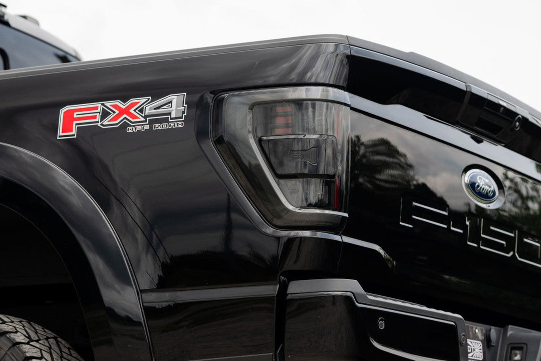 Ford F150 (2021+) (Pair / BLIS / Smoked): Morimoto XB LED Tails-LF735.2-5