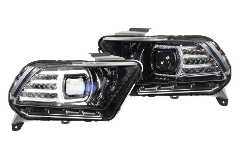 Ford Mustang (10-12): Morimoto XB LED Headlights-LF440-4