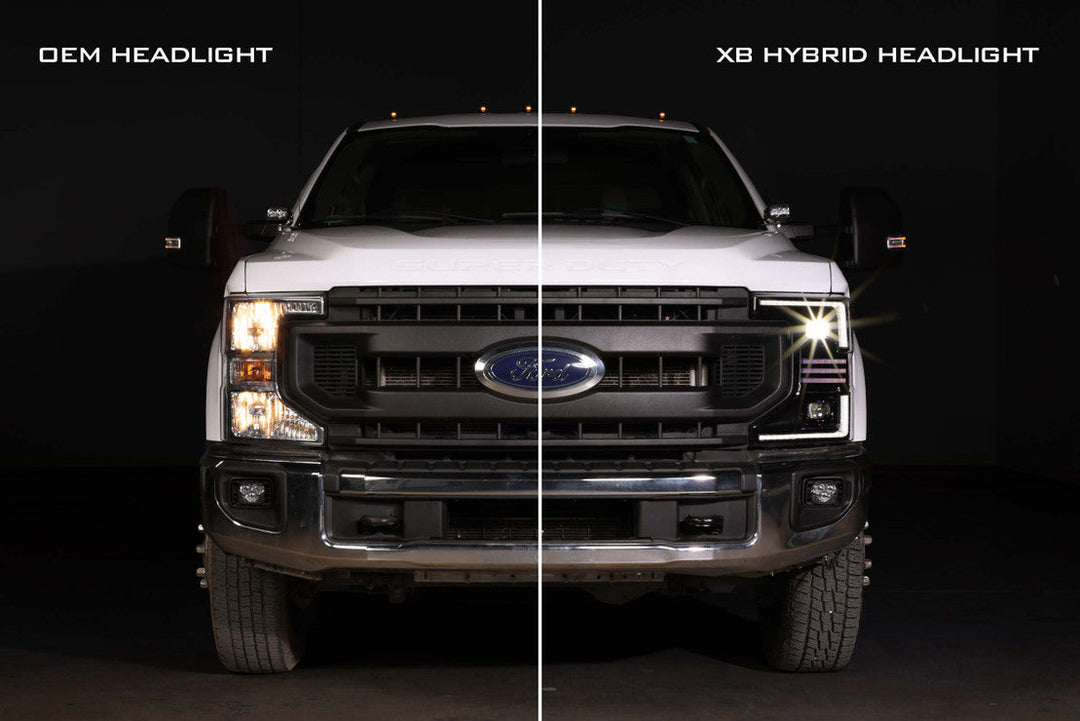 Ford Super Duty (20-22): Morimoto XB Hybrid LED Headlights-LF556.2-12