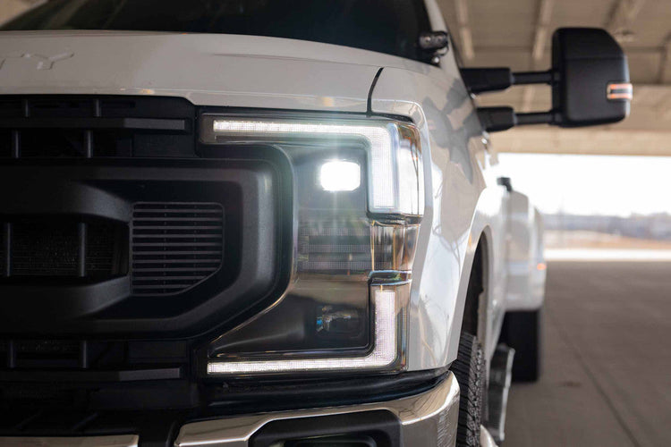 Ford Super Duty (20-22): Morimoto XB Hybrid LED Headlights-LF556.2-14