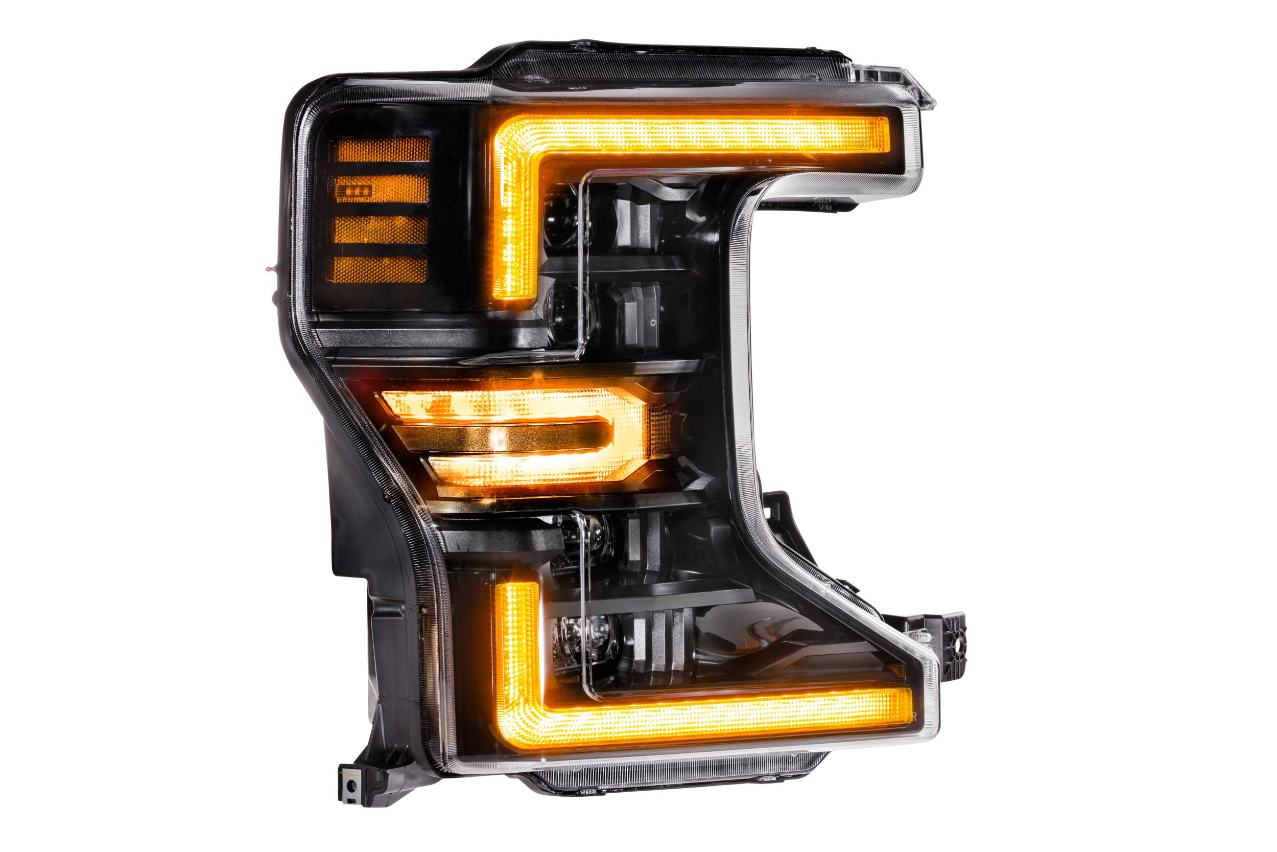 Ford Super Duty 2020-2022: Morimoto XB LED Headlights (Amber DRL)-LF508-A-5