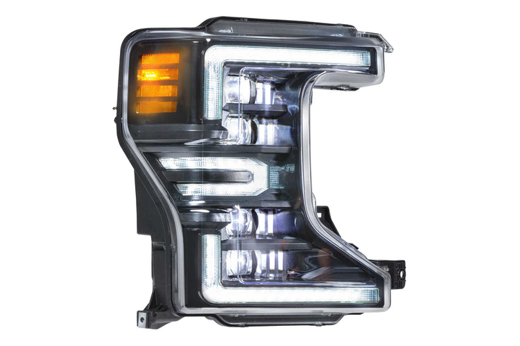 Ford Super Duty 2020-2022: Morimoto XB LED Headlights (White DRL)-LF508-7