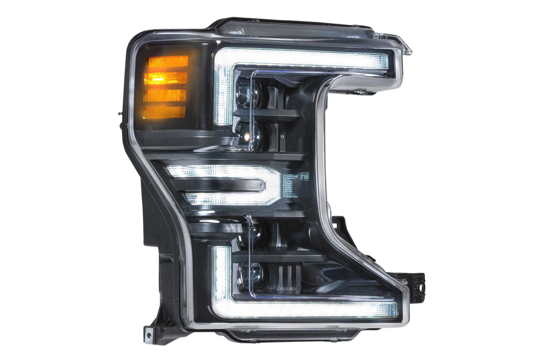 Ford Super Duty 2020-2022: Morimoto XB LED Headlights (White DRL)-LF508-8