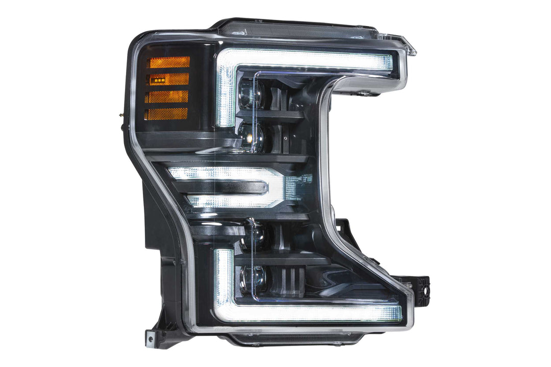 Ford Super Duty 2020-2022: Morimoto XB LED Headlights (White DRL)-LF508-9