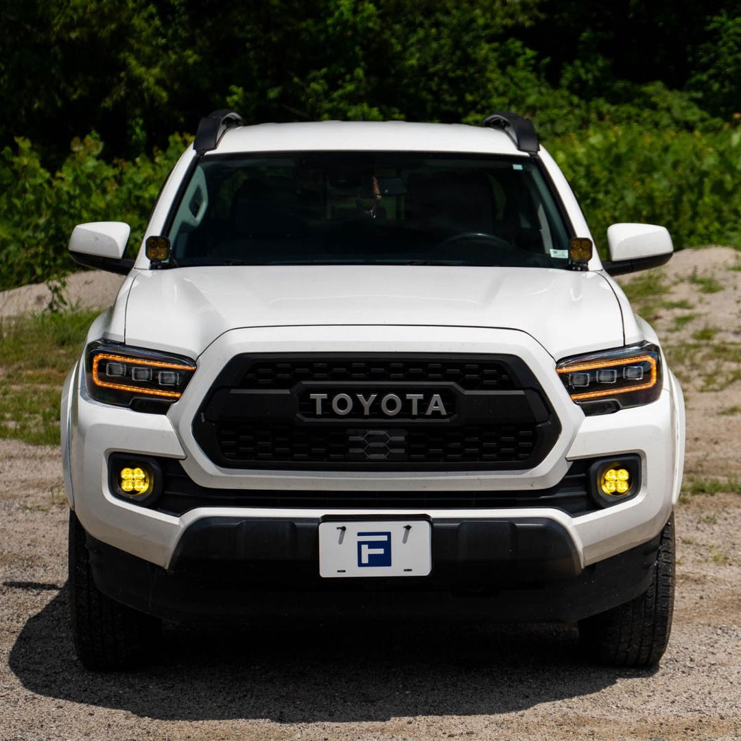 Form Lighting 2016-2023 Toyota Tacoma Sequential LED Projector Headlights (With Amber DRL)-FL0076-5