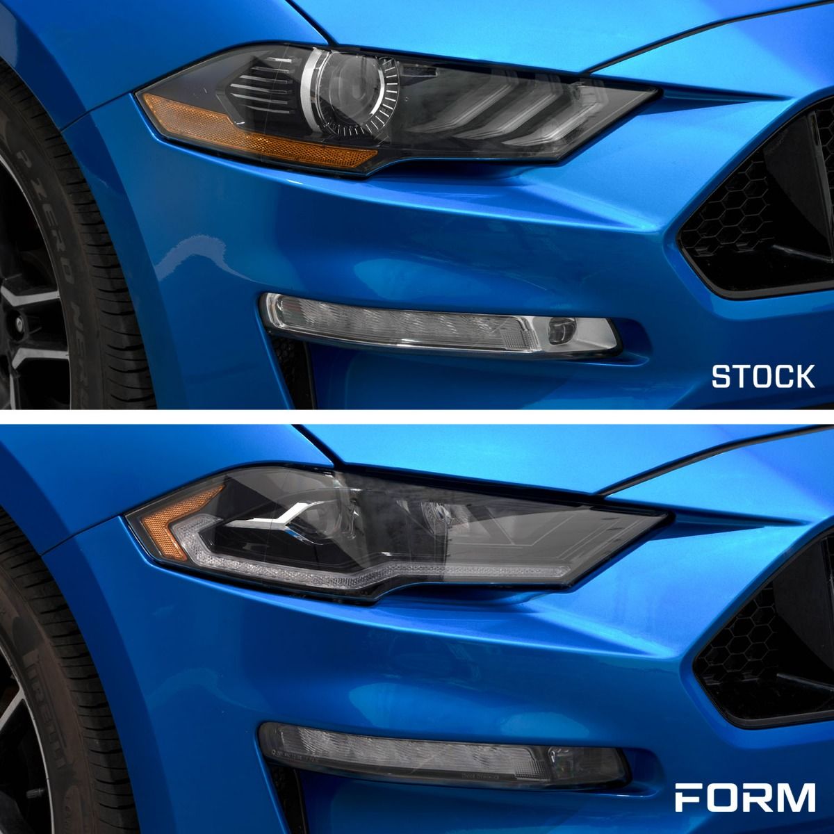 Form Lighting 2018-2023 Ford Mustang LED Headlights-FL0009-8