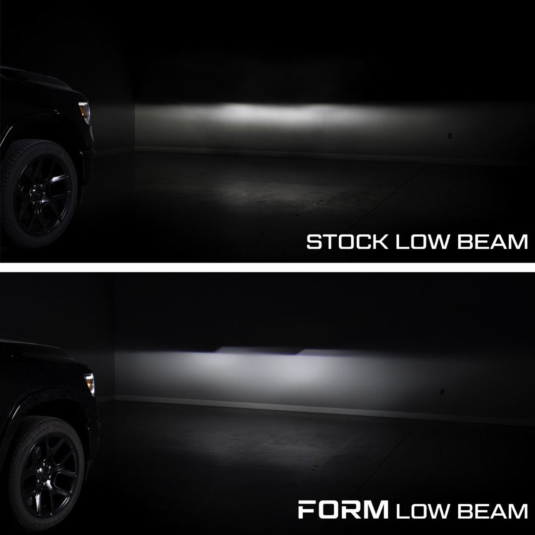 Form Lighting 2019-2024 Ram 1500 Sequential LED Projector Headlights (pair)-FL0015-11