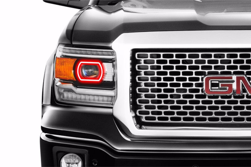 GMC Sierra (14-15): Profile Prism Halo w/ Driver-LED58-1