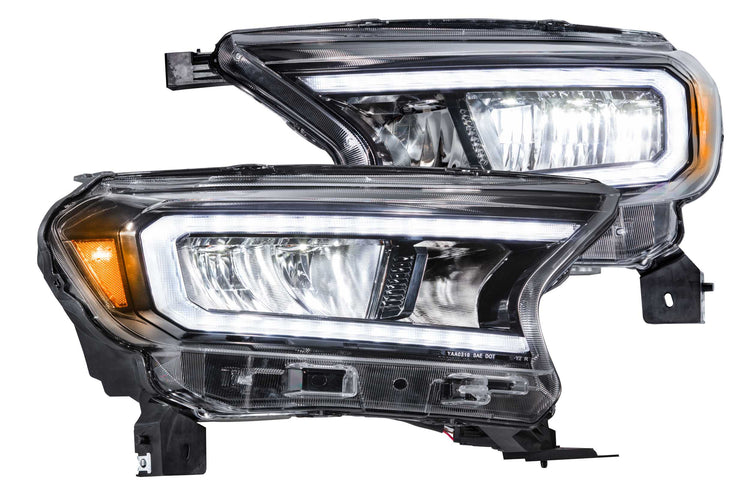 GTR Carbide LED Headlights: Ford Ranger (19-23) (Reflector LED / Pair)-GTR.HL05-4