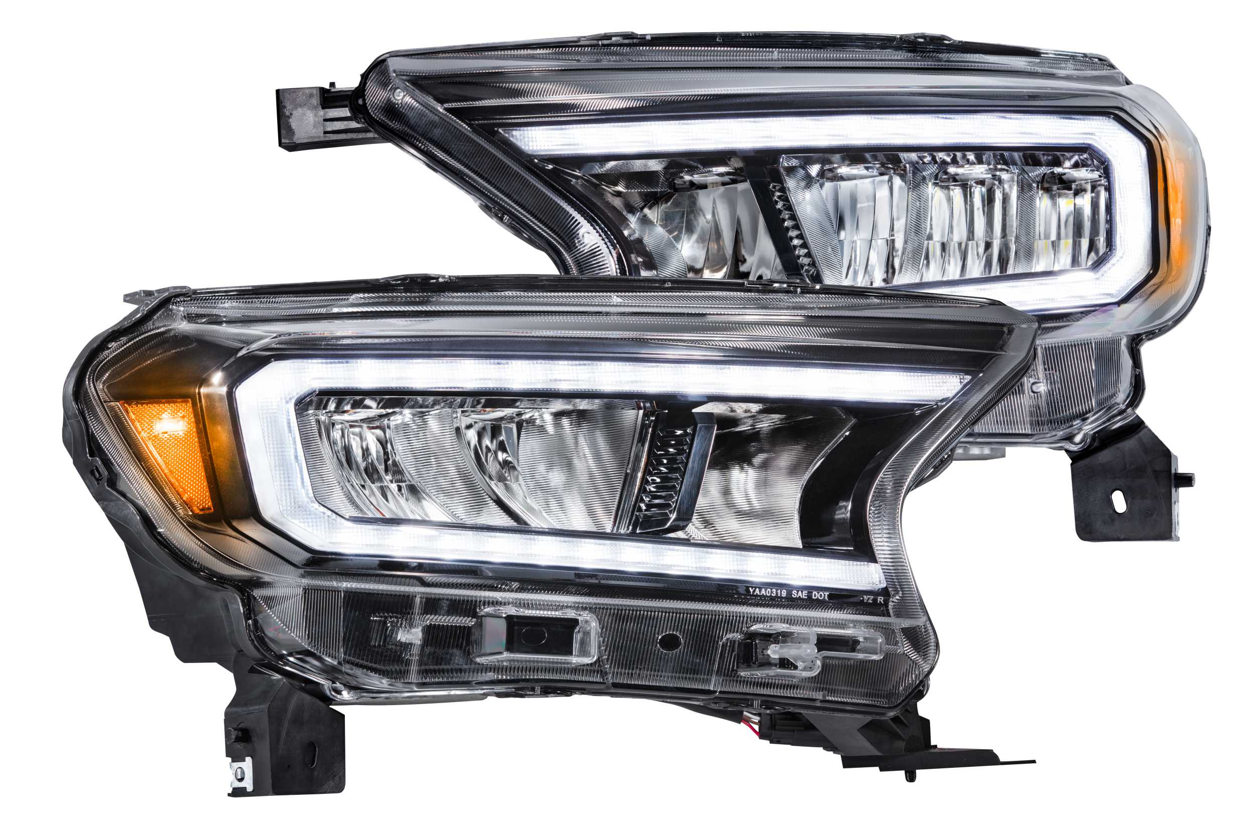 GTR Carbide LED Headlights: Ford Ranger (19-23) (Reflector LED / Pair)-GTR.HL05-5