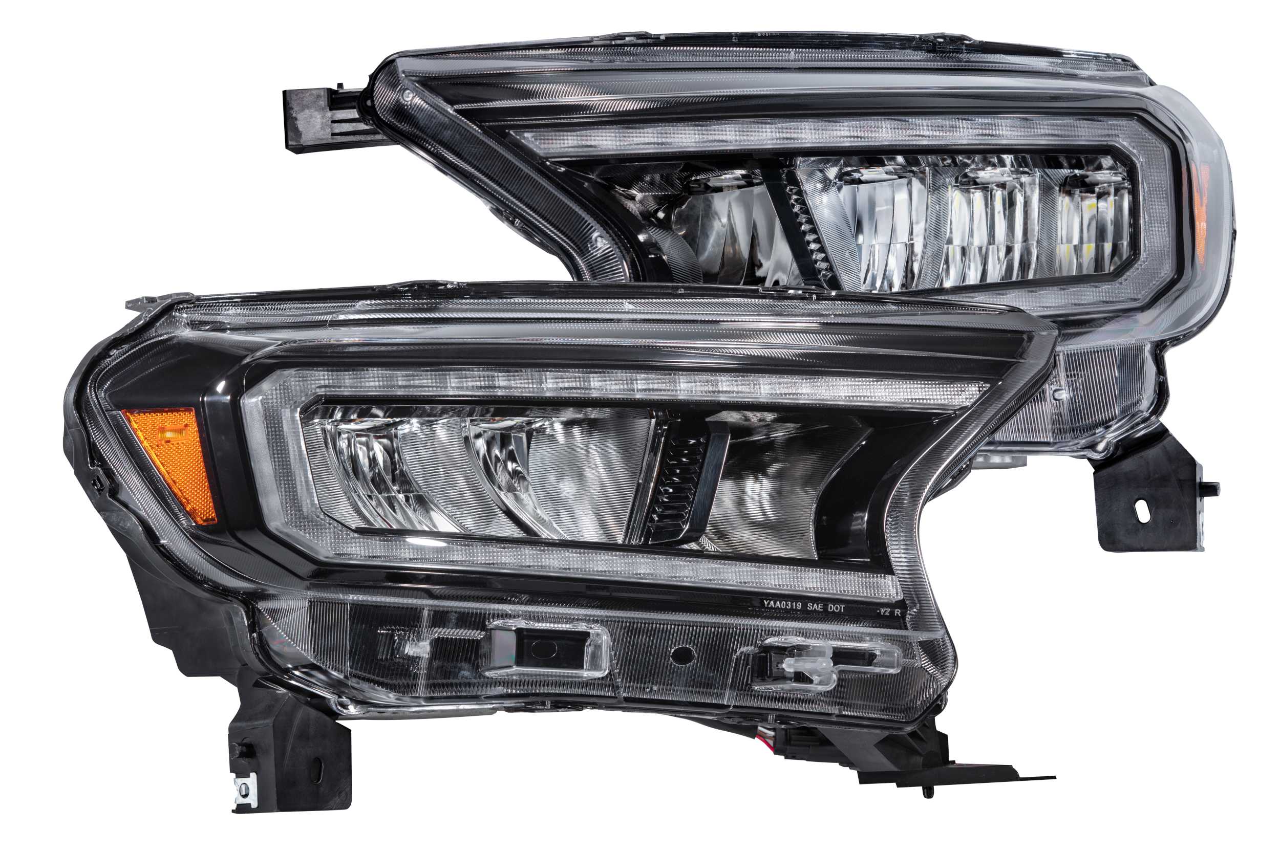 GTR Carbide LED Headlights: Ford Ranger (19-23) (Reflector LED / Pair)-GTR.HL05-7