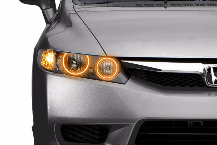 Honda Civic Sedan (09-11): Profile Prism Fitted Halos (Kit)-EDC01163-1