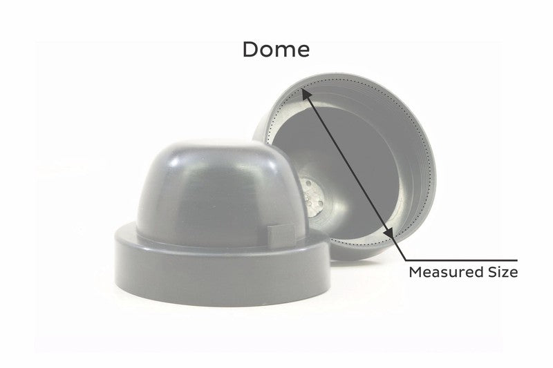 Housing Cap: 32mm Round-A285-7